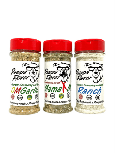 Pawpa Flavor LLC Seasonings and Rubs Medium Bear Essentials 3 Pack